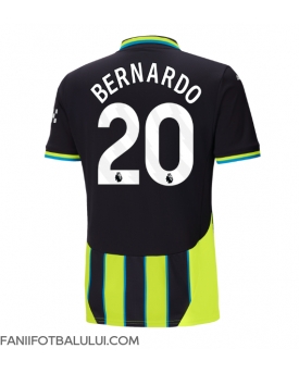 Manchester City Bernardo Silva #20 Tricou Fotbal Replică 2024-25 Barbati Deplasare